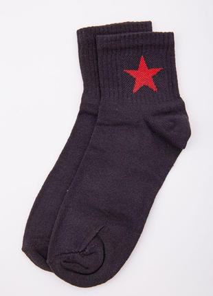 Женские носки черного цвета с принтом 167R404 от магазина Shop...