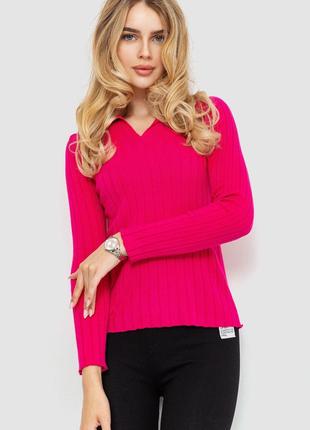 Кофта женская однотонная цвет розовый 204R018 от магазина Shop...