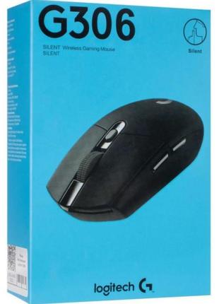 Wireless Мышь беспроводная Logitech G306 Silence Цвет Black