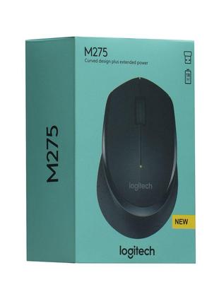 Wireless Мышь беспроводная Logitech M275 Цвет Чёрный