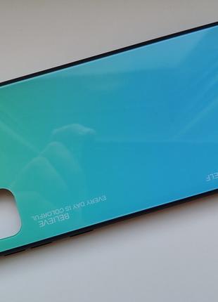 Чехол градиент стеклянный для Samsung Galaxy A51