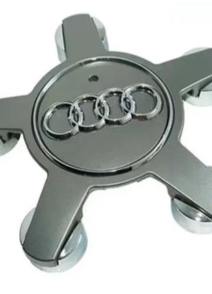 Колпачок Audi 4F0601165N заглушка на литые диски Ауди Графит