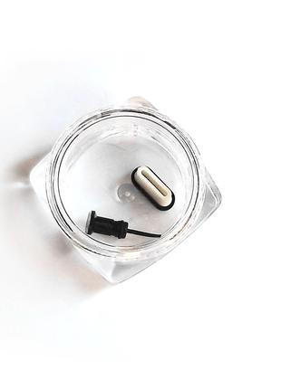 Пылезащитные заглушки USB Type-C_черный