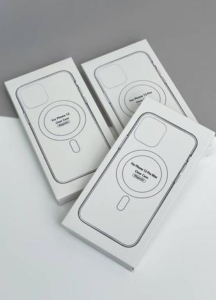 MAGSAFE Прозрачный с магнитной зарядкой для iphone айфон 12 13