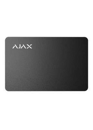 Картка для управління охоронною системою Ajax Pass чорна 10 шт.