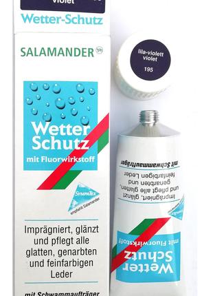 Крем Лиловый для гладкой кожи с губкой "Wetter-Schutz" Саламан...
