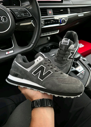 Чоловічі кросівки New Balance 574 М Grey White