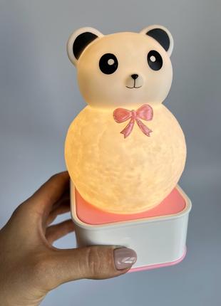 Ночник силиконовый Панда светильник-ночник