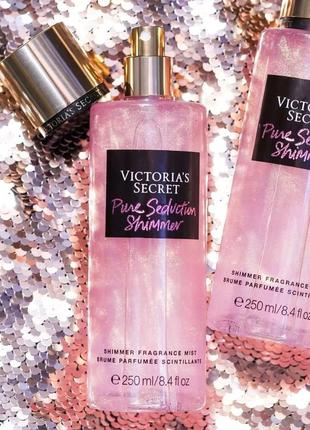 Парфюмированный мист с шиммером victoria's secret pure seducti...