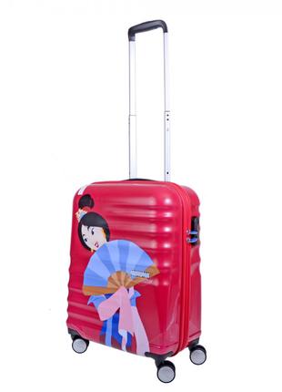 Детский чемодан из abs пластика Wavebreaker Disney American To...