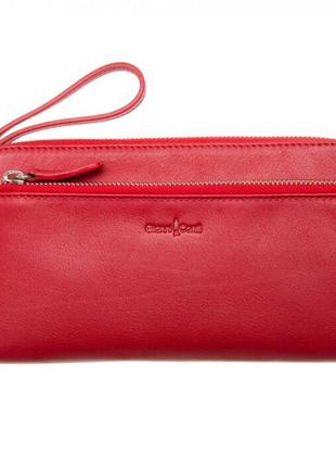 Барсетка кошелек Gianni Conti из натуральной кожи 582209-red