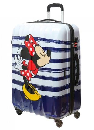 Детский чемодан из abs пластика Disney Legends American Touris...