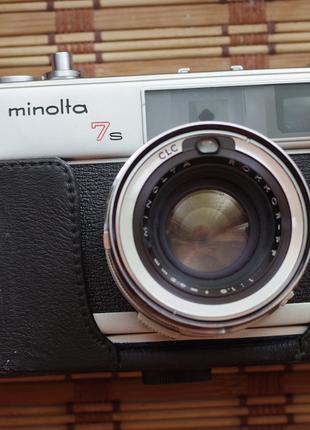 Фотоаппарат Minolta 7s +Rokkor-RF 1.8 45mm