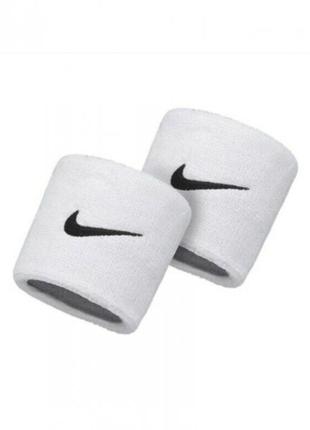 Напульсник Nike SWOOSH WRISTBANDS 2 PK белый Уни OSFM N.NN.04....