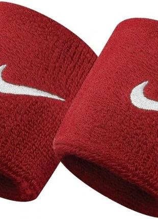 Напульсник Nike SWOOSH WRISTBANDS 2 PK VARSITY RED/WHITE красн...