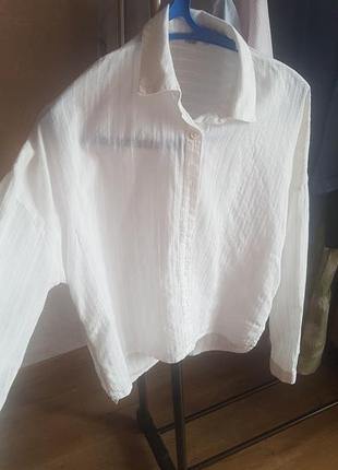 Рубашка белая colins