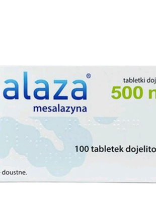 Салаза 500 мг 100 таб. Salaza Європа месалазин