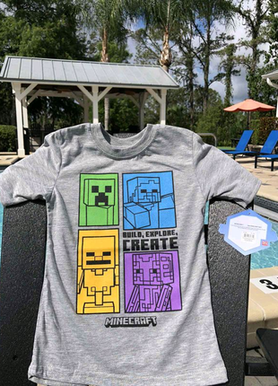 Нова дитяча футболка Minecraft