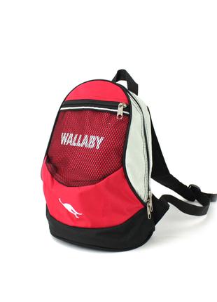 Детский маленький рюкзак Wallaby 152 красный