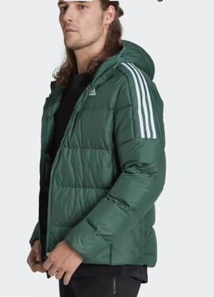 Чоловіча пухова куртка adidas essentials midweight down hooded...