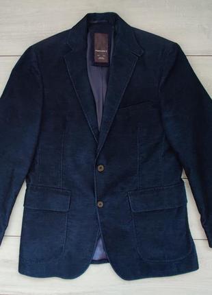 Шикарный вельветовый пиджак с латками angelo litrico оригинал ...