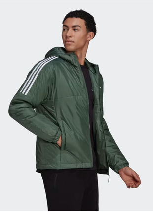 Чоловіча куртка adidas essentials insulated hooded jacket hk4653