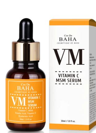Сыворотка для лица с витамином C Cos De BAHA Vitamin C MSM Ser...