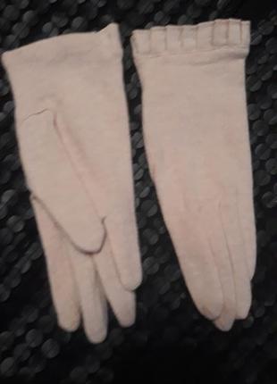 Новые перчатки 100% шерсть