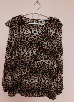 Леопардова блузка нова
