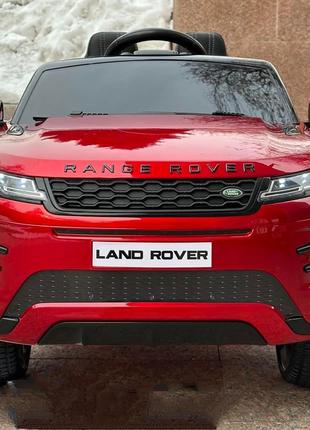 Детский электромобиль Land Rover Evoque (красный цвет, краска)...