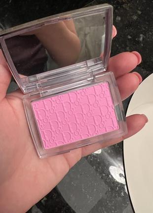 Роскошные румяна dior rosy glow 001 pink