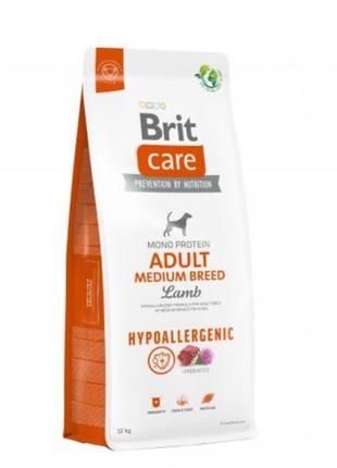 Сухой корм Brit Care Adult Medium Breed Lamb & Rice 12+3 кг
