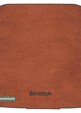 Двухслойные коврики Sotra Premium Terracot для Skoda Superb
(m...
