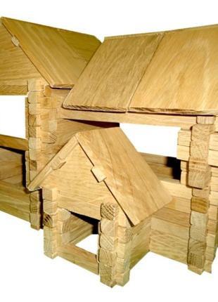 Конструктор дерев'яний Будиночок з верандою помешкання