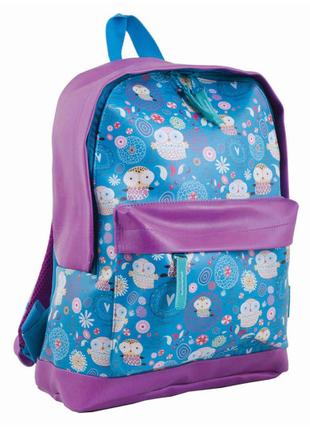 Рюкзак шкільний підлітковий Yes ST-15 553527 Owl фіолетово-бла...