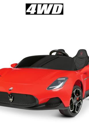 Детский двухместный электромобиль Maseratti (красный цвет)