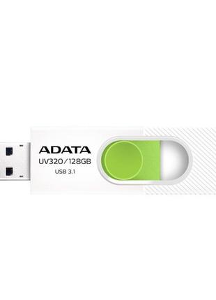 Flash A-DATA USB 3.0 AUV 320 128Gb White/Green