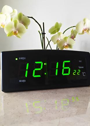 Настольные электронные часы, с температурой и будильником, CX ...