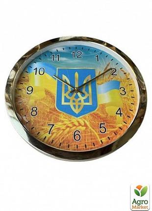 Настінний годинник "герб україни" s7