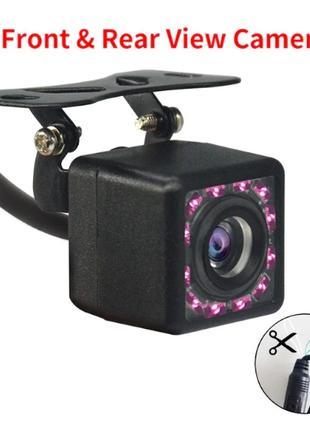 Автомобильная камера заднего вида CCD 8 IR LED Night View HD