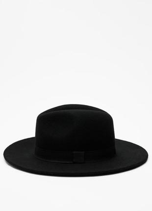 Zara капелюх з вовни, фетрова шляпа