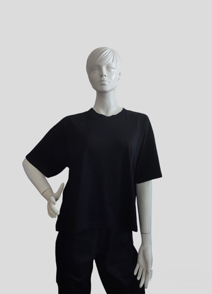 Базовая черная футболка primark женская размер от s до l