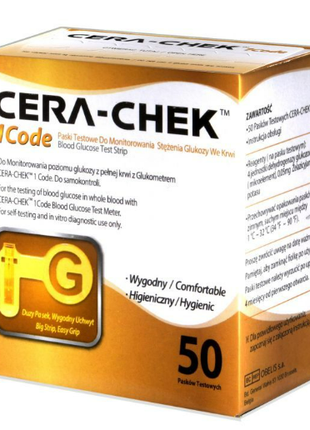 Тест-смужки Cera-Chek 1 Code 50 шт