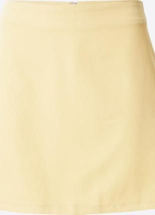 Светло-желтая мини юбка “na-kd”