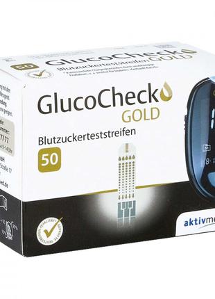 Тест-смужки Gluco Check Gold 50 шт