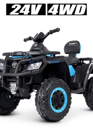 Детский электромобиль-квадроцикл Bambi XT-Speed 4WD (черно-гол...