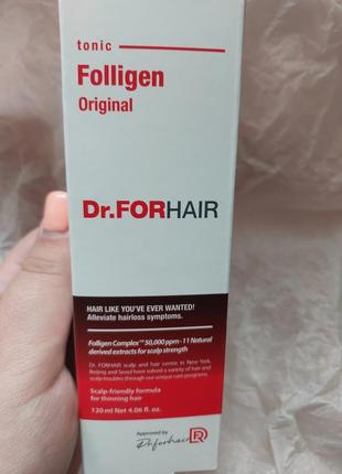 Стимулирующий тоник для роста волос dr.forhair folligen tonic,...