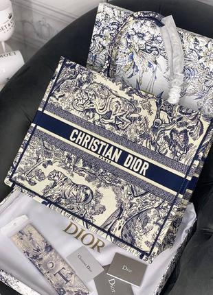 Женская сумка шоппер в стиле dior диор тоте