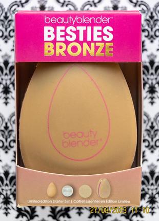 Подарочный набор beautyblender bronze besties nude  edition se...