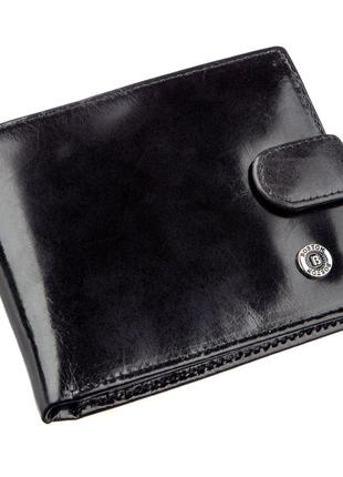 Класичний чоловічий гаманець Boston 18808 Чорний